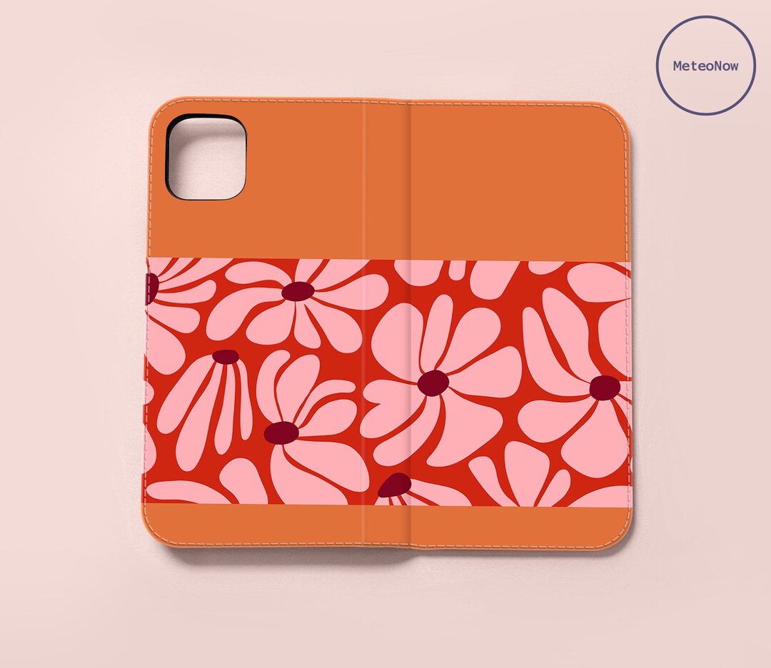 Retro Wallet Flip Case for iPhone 14 13 12 Pro Max X XS SE for Samsung