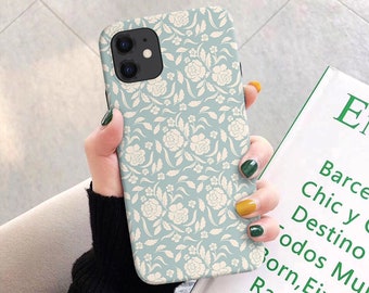 White Floral for Samsung Galaxy S21 S20 Fe S10 plus case Samsung Note 20 10 S10 case S9 plus case S9 Note 9 S8 Samsung A51 A71 A50 c208