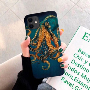 Octopus case for Samsung Galaxy S21 S21 FES10 plus case Samsung Note 20 10 S10 case S9 plus case S9 Note 9 S8 Samsung A50 A51 A70 a68