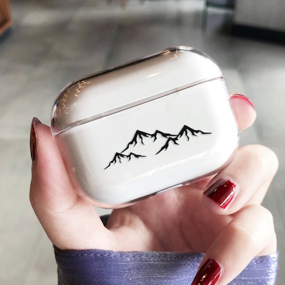 Mountains Airpods Pro Case Clear Airpods Pro Cute AirPod Case 