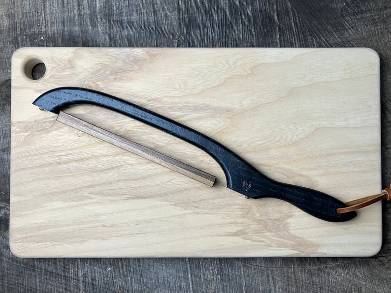 Appalachian Bread Bow Knife, Sourdough Knife With Wooden Blade