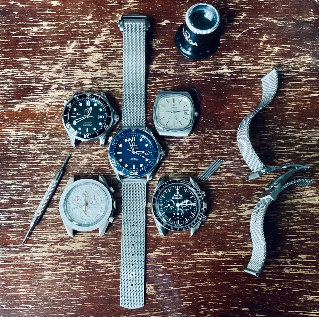 Mesh Bracelet Speedmaster Aftermarket Bracelet Mesh Bracelets For Omega  Watches 20mm Strap/band Compatible With