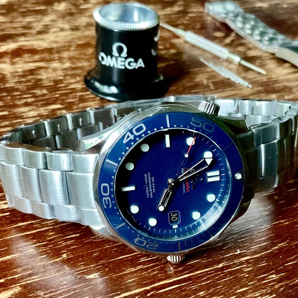 Für Omega Superb 20mm Armband Für/Kompatibel mit OMEGA SEAMaster 300, Planet Ocean und andere Uhren | Sehr schwer