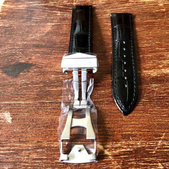 Omega genuine leather sale