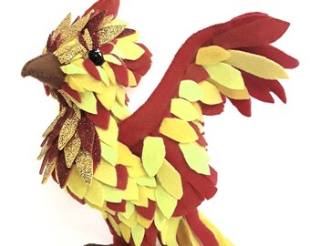 phoenix bird stuffed animal