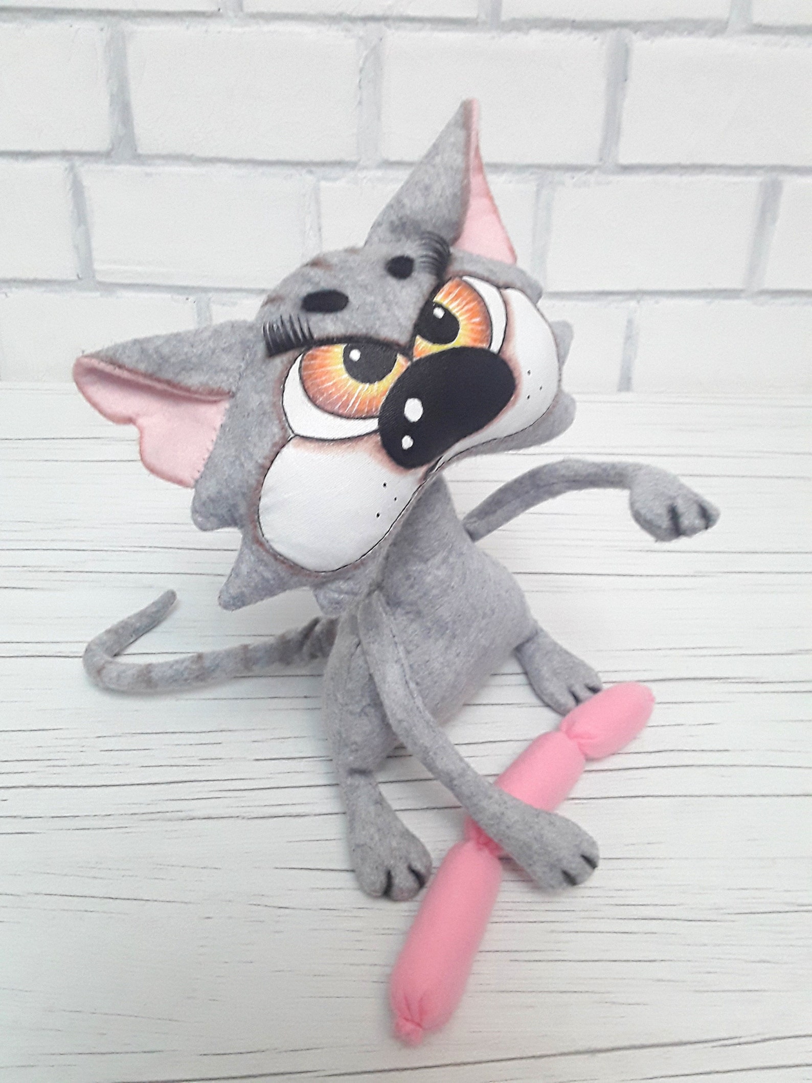 poseable cat model