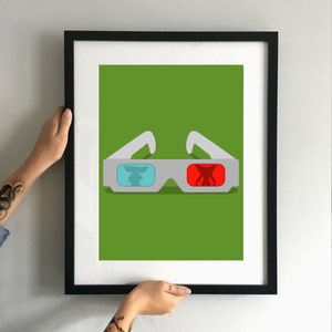 CANVAS The Gremlins minimalist movie poster minimal