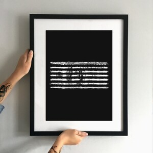 CANVAS Narcos Style minimalist movie poster minimal