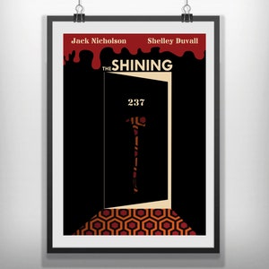 CANVAS The Shining movie poster minimalist