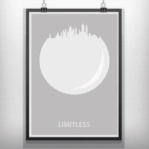 CANVAS Limitless minimal movie poster minimalist