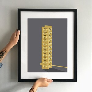 CANVAS The Big Short minimalist movie poster minimal