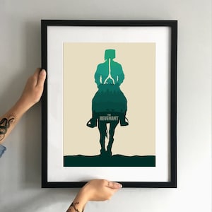 CANVAS The Revenant minimalist movie poster minimal