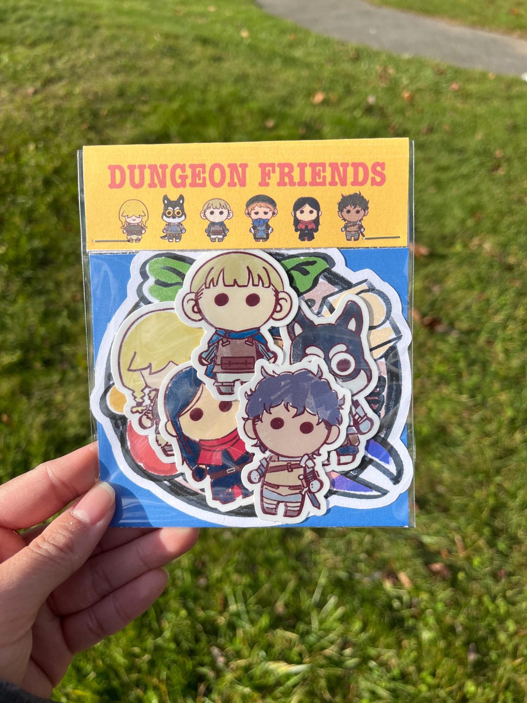 Delish Dungeon Friends 2 Glossy Vinyl 2.5” Stickers - Etsy