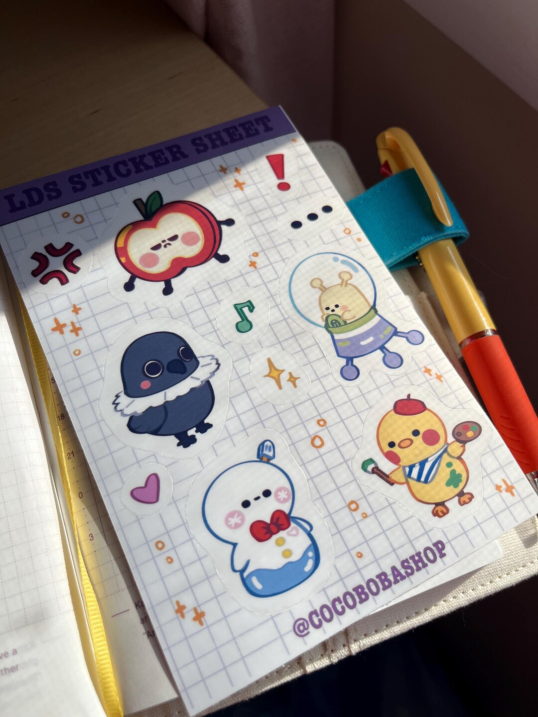 Cute Vinyl Glossy Sticker Sheet (4x6) - Etsy