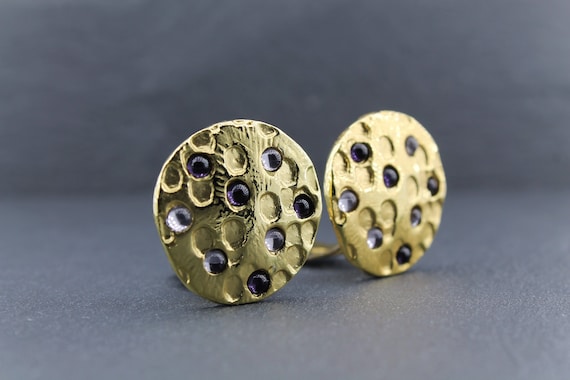 DOLCE VITA – Moon Craters Earrings