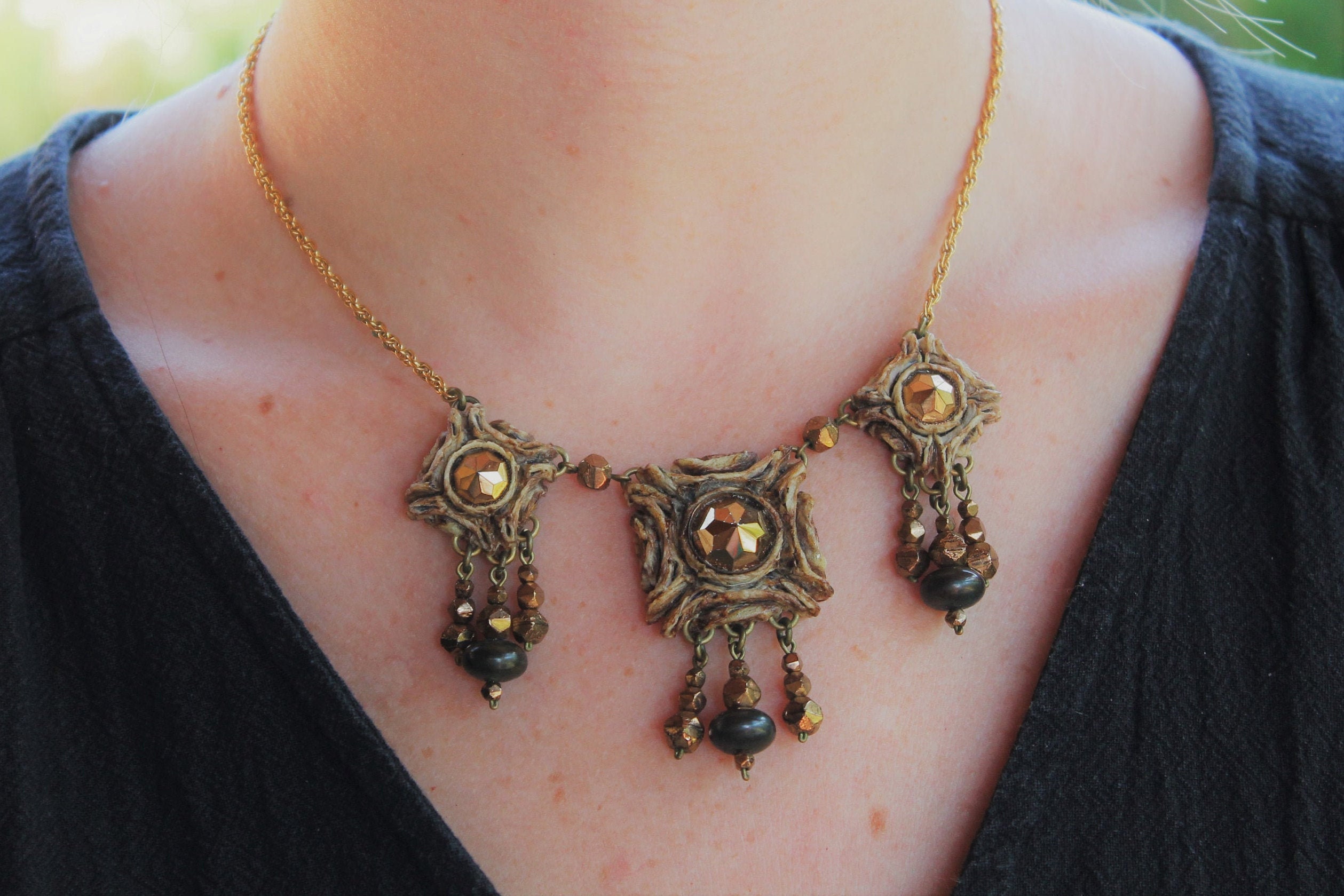 HENRY PERICHON charmant collier Vintage - FR