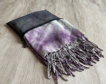 Purple and Sage Beach Towel