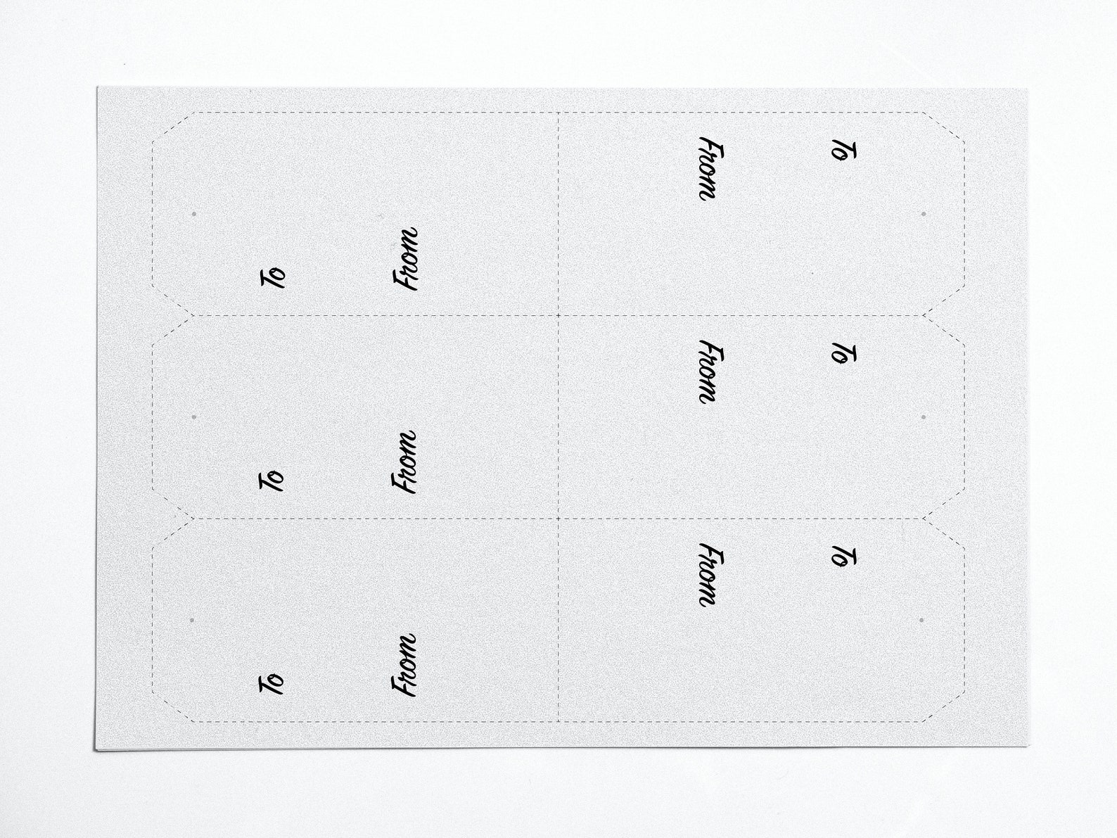 9 Printable Gift Tag Stencils Digital Download Perfect for the Holidays ...