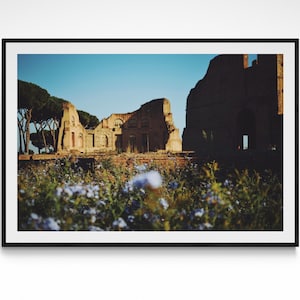 Summer In Rome Photography Print Italy Fine Art Poster Europe Home Decor Italian Street Photography Wall Print Vintage Rome Photo Print