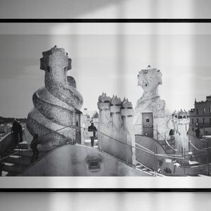 Spain Summer Fine Art Print | Black & White Wall Art Europe Minimalist Fine Art Street Photography Home Wall Decor By Jessica Joy