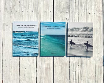 Joy & Sea Shore Collection | 3 Fine Art Photography Coffee Table Books