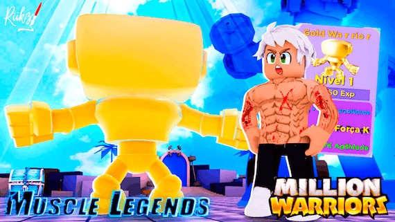 Getting GIGANTIC in Muscle Legends (Roblox) 