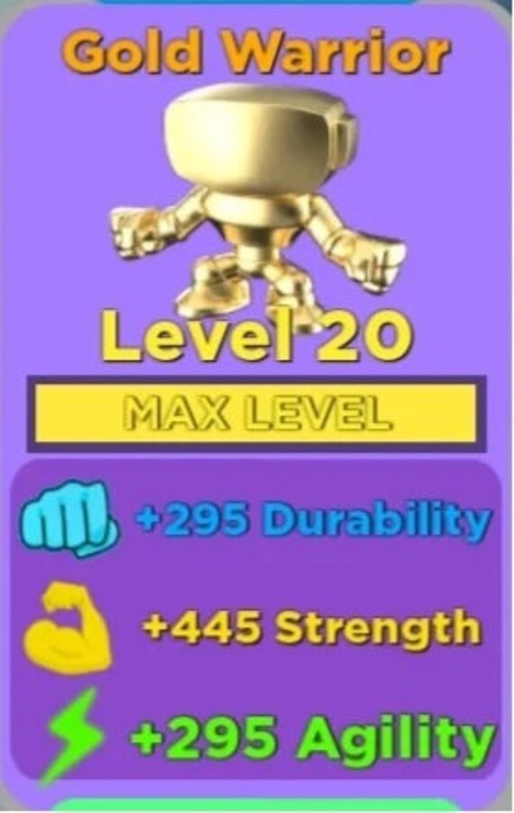 Roblox Muscle Legends Warriors Pet Evolved 