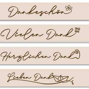 Laserdatei Gastgeschenk Taufe Hochzeit Kommunion Konfirmation Danke Dankeschön svg Datei für Klötzchen Laserdatei für Kugelschreiber