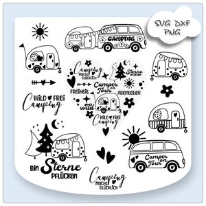 Laser file camping caravan SVG, laser file camper, camping sayings, laser cut files camping, laser camping
