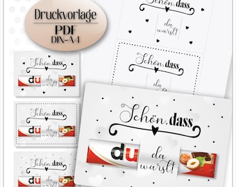 Printable Duplo New School Year Back to School Students Teachers Colleagues Gift Wrapper Duplo Nice to have you here