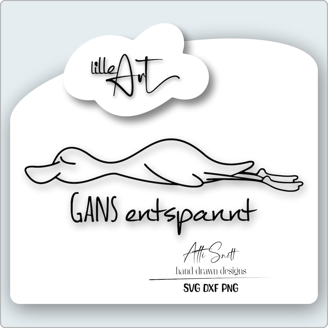 Plotter File Goose New Year's Eve 2025 Svg File Goose Relaxed Etsy UK