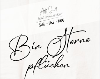 Estoy recogiendo estrellas svg refranes archivo de trazador, refranes svg, diciendo svg diciendo trazando, diciendo archivo de trazador