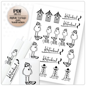 PDF Beach house digital download maritime seagull PDF waterslide film