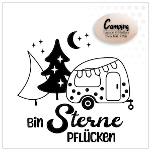 Laser engraving SVG file Camper Plotter file Camper Laser file Camper