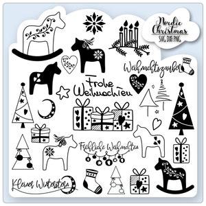 Plotter file Christmas pendant svg file Christmas pendant laser file Christmas decoration