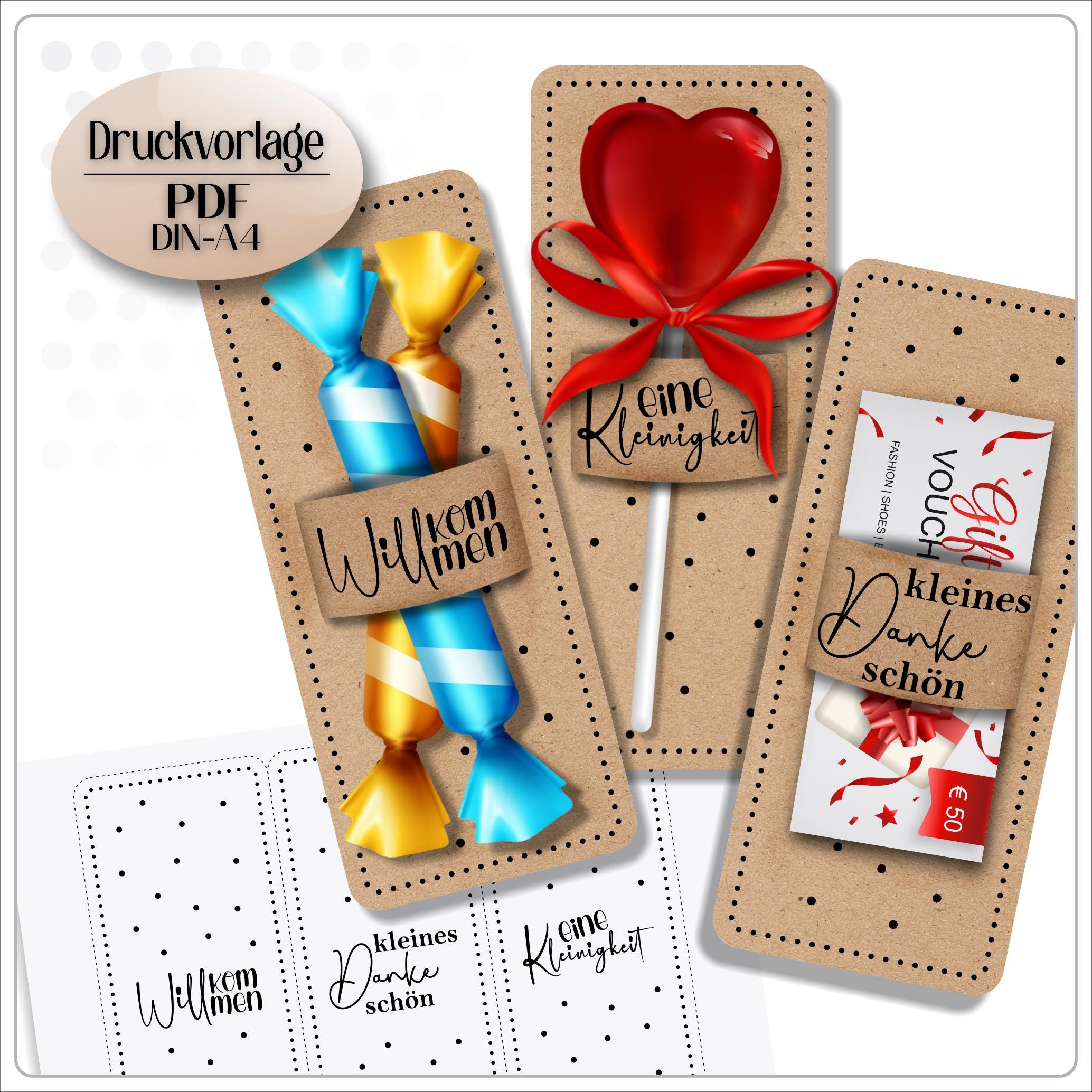 Kollegen Geschenk Set – 20 Teamkarten + 20 Cellophantüten – Kleine Dankeschön-Geschenke Für Mitarbeiter, Team, Abschied &