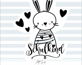 Plotter file school child svg school enrollment lasercut school start of school first grader first class svg 1st class svg file school cone school