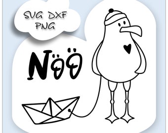 svg Datei Seagull  lasercut file seagull