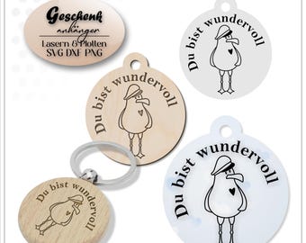 Laser file gift tag svg file tag, plotter file gift tag tag plot file digitstamp stamp sticker svg