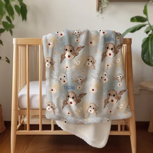 owl house of magic wizard magical baby newborn blanket for nursery or kids room