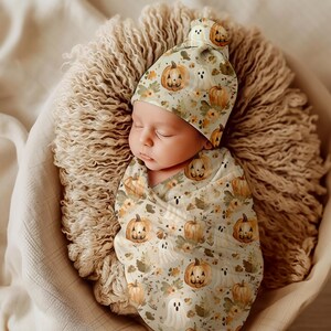 halloween pumpkin jack o lantern boho Blanket, Personalized Custom spooky Blanket, Blanket Gift, Baby Blanket, Kids Blanket