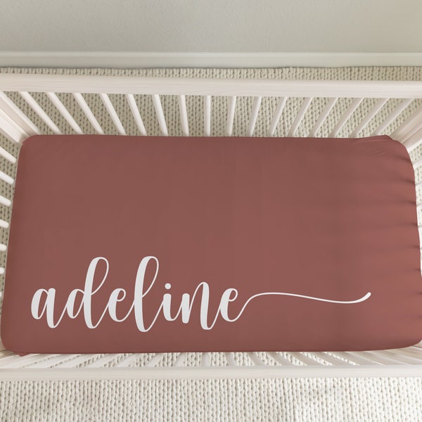 Custom Crib Sheet Etsy