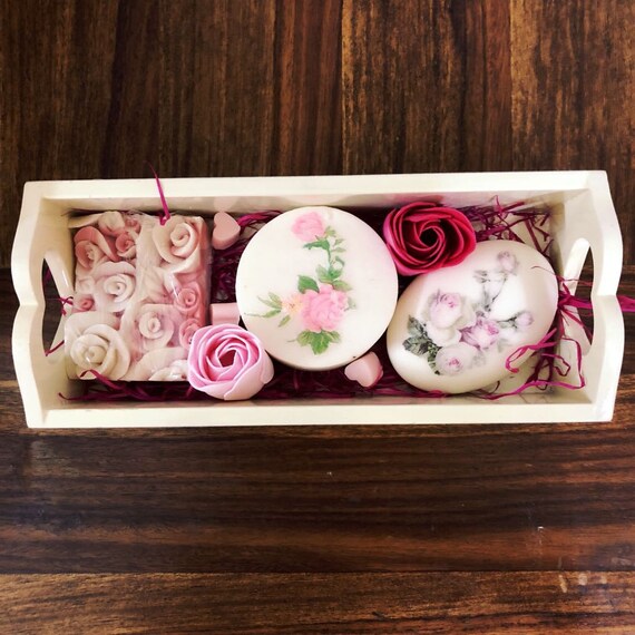 Decoupage Soap Set Etsy