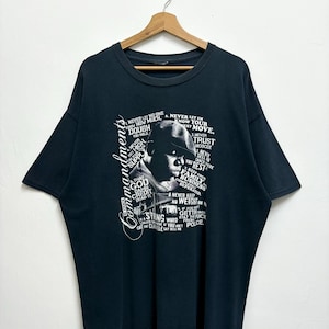 Anos 2000 The Notorious Biggie Smalls - 10 Mandamentos / Rapper / Hip Hop / Tupac / Camiseta