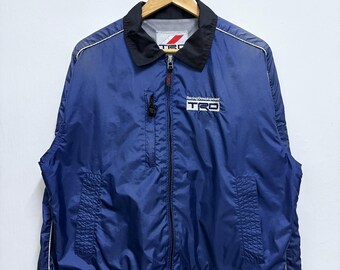 Vintage Tom's Racing Jacket Not Trd Toyota Supra Celica Ae86