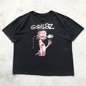 2000's Bootleg Band Gorillaz - Murdoc Niccals Sniper / Alternative / Massive Attack / Blur / T-Shirt