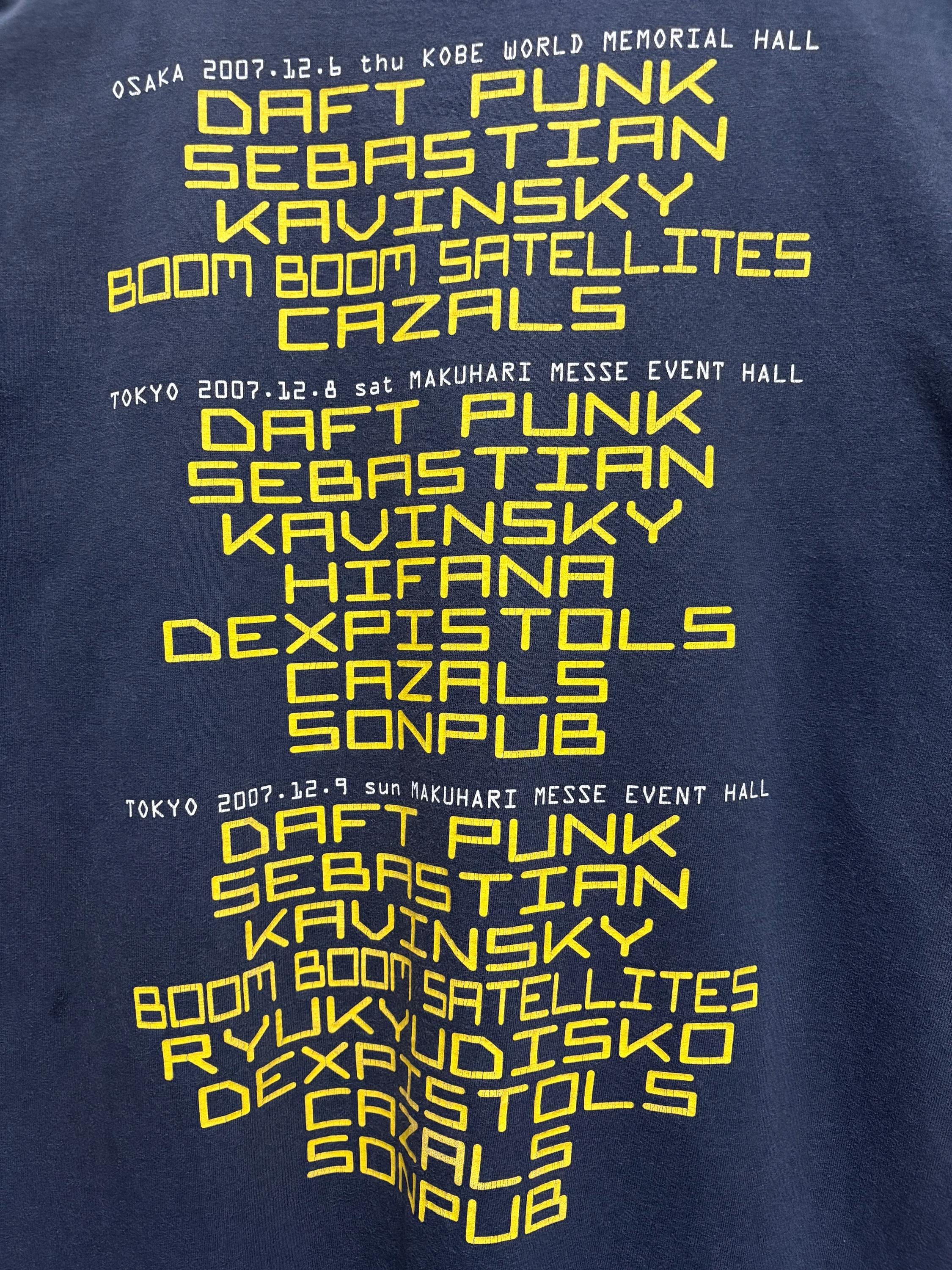 2000's Daftpunk Da Funk Fest 07 Japan Tour / Electronic / Rare / T