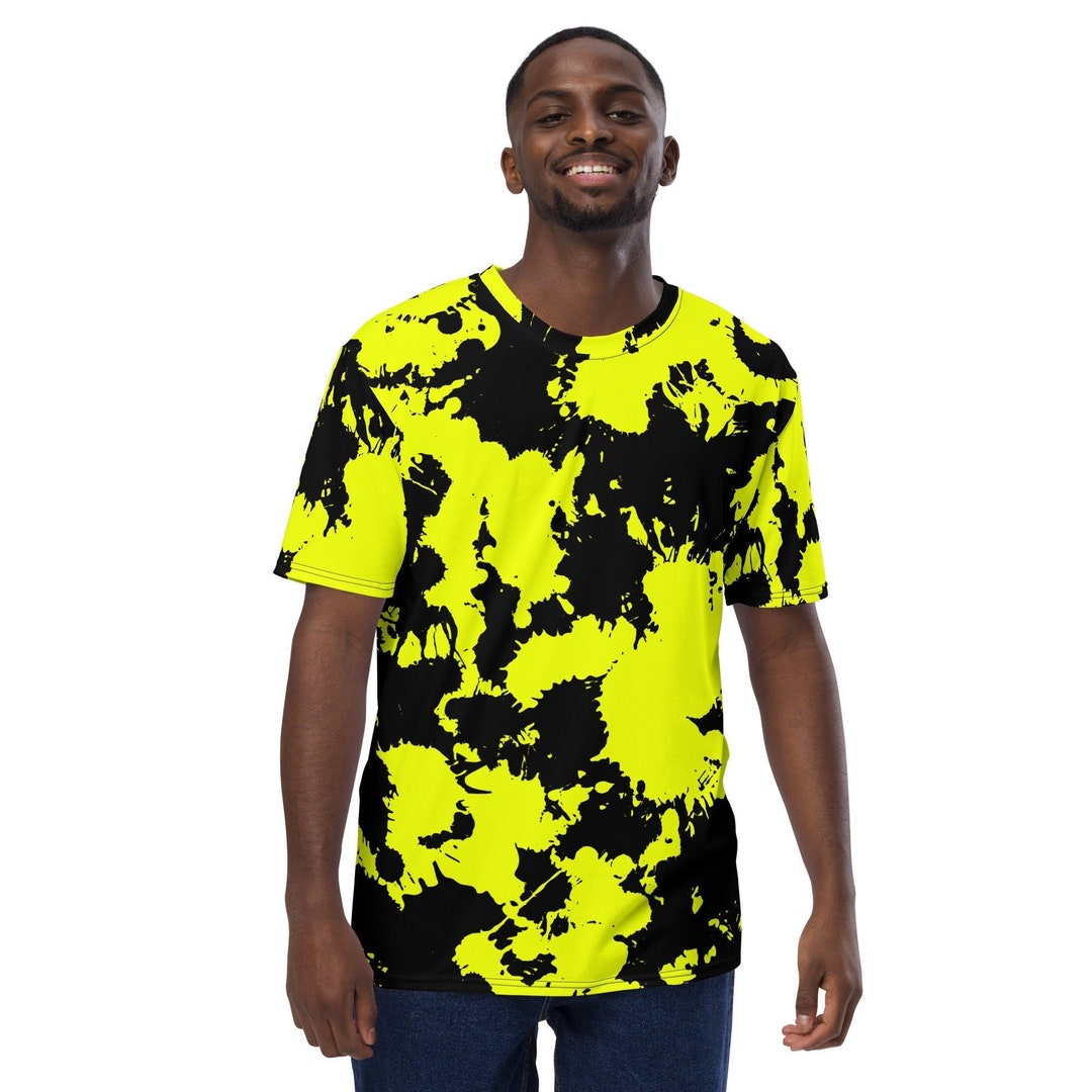 Black Colour May t-shirt pastel yellow main image 1