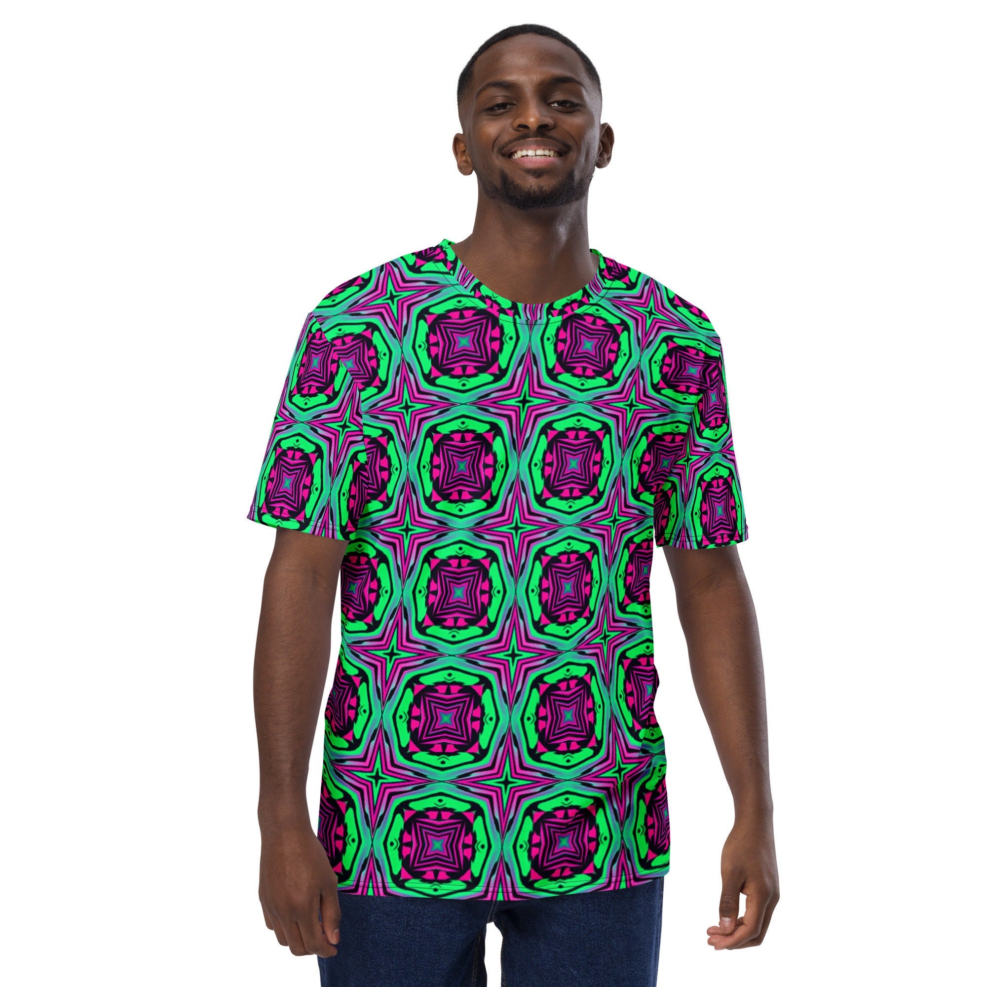 Magenta Mint Sacred Geometry Rave Ready Unisex T-shirt - Etsy