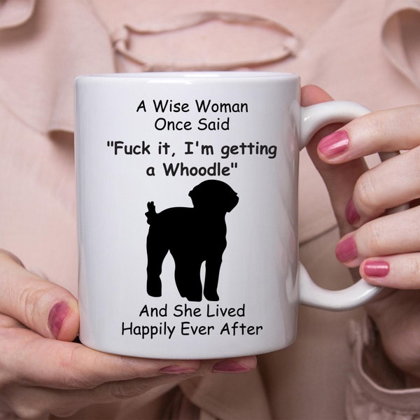 Funny Whoodle Gift For Women White Coffee Mug 11oz